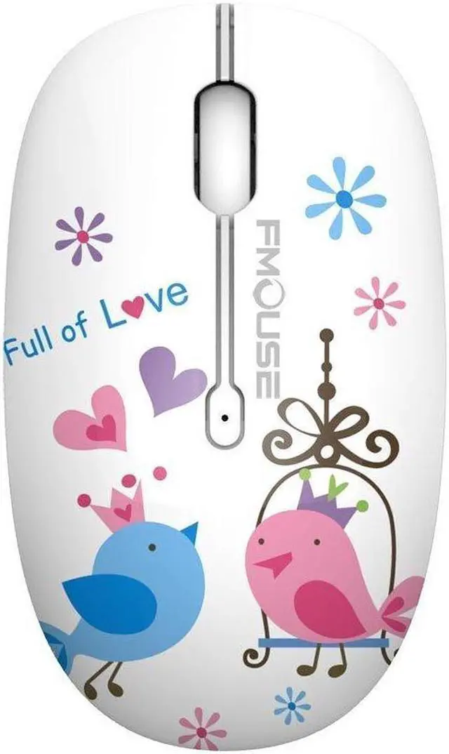 Main image of Wireless Mouse USB Optical Mini Computer Silent Mouse for Mac/Notebook/Laptop(Bird)