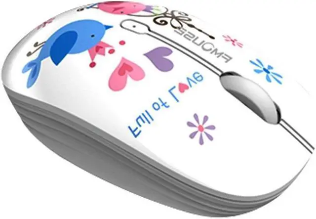 Alt view image 3 of 7 - Wireless Mouse USB Optical Mini Computer Silent Mouse for Mac/Notebook/Laptop(Bird)