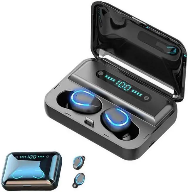 Main image of TWS Bluetooth 5.0 Wireless Earphone 3D Bass Stereo In-ear Bluetooth Earphones Earbuds Handsfree Headset With Microphone Charging Case for Cell Phones