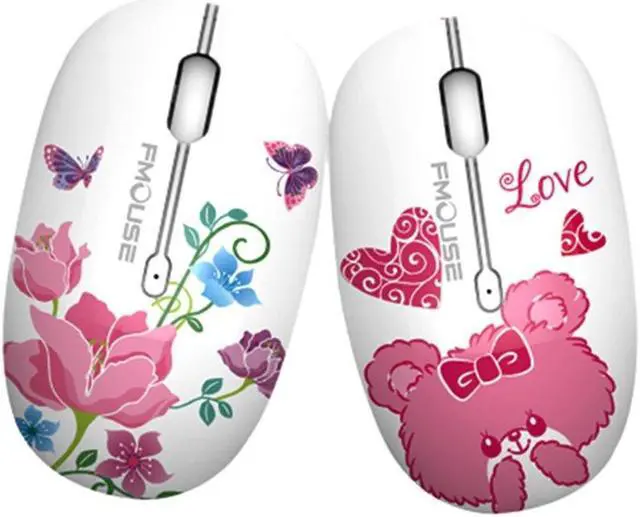 Alt view image 6 of 7 - Wireless Mouse USB Optical Mini Computer Silent Mouse for Mac/Notebook/Laptop(Bird)