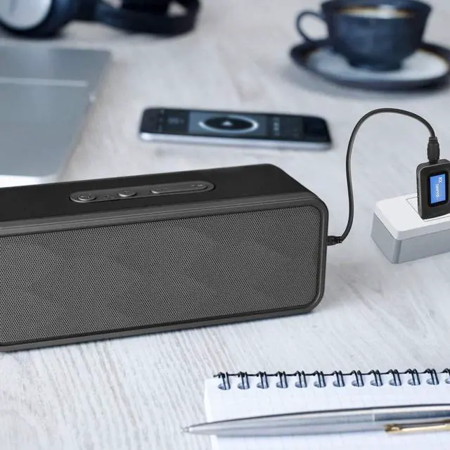 Alt view image 7 of 7 - USB Bluetooth 5.0 Audio Transmitter Receiver with LCD Display, 2 in 1 Portable Visualization Bluetooth Adapter,3.5MM Wireless Bluetooth Adapter for PC,TV,Wired Speaker,Headphones and Car