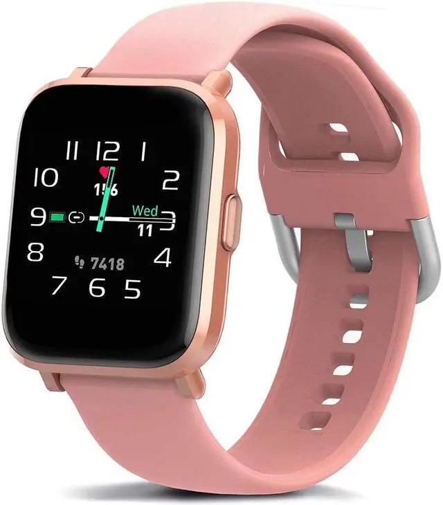 Main image of 18 Sports Mode Smart Watch with Music Control, DIY Screen Fitness Tracker with Blood Oxygen H-R Monitor, Sleep Tracker with Pedometer Step Calories Counter for Men Women