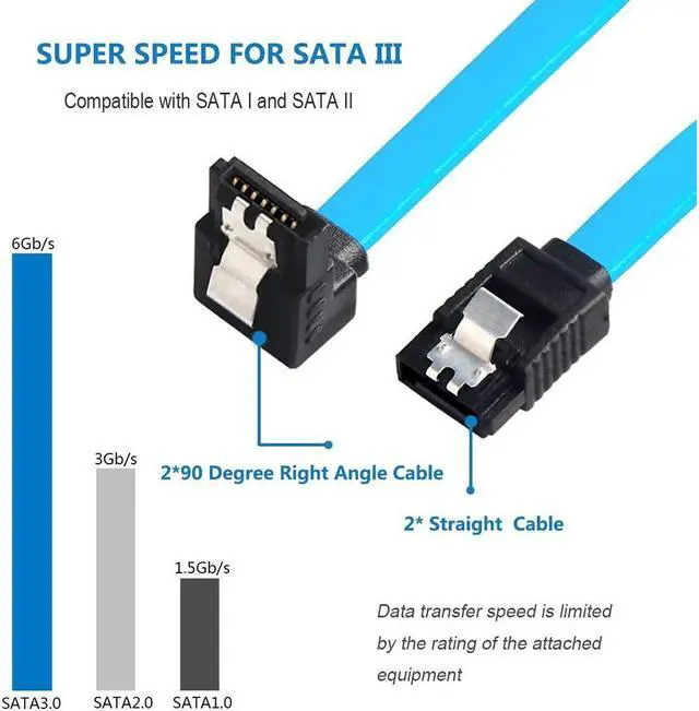 Alt view image 5 of 7 - PCIe SATA Card, 4 Port with 4 SATA Cable, SATA Controller Expansion Card with Low Profile Bracket, Marvell 9215 Non-Raid, Boot as System Disk, Support 4 SATA 3.0 Devices