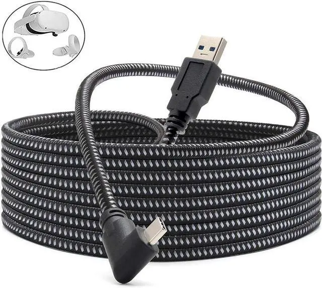 Main image of 10Feet / 3M VR Link Cable Compatible for Oculus Quest 2, Fast Charging & PC Data Transfer USB C 3.2 Gen1 Cable for VR Headset and Gaming PC