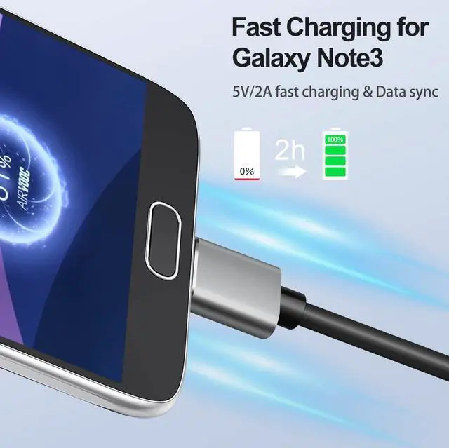 Alt view image 7 of 7 - USB 3.0 to Micro B Cable, 5GB Fast Micro USB 3.0 Cable, USB 3.0 Type A Male to Micro B Cord Compatible with S-a-m-s-u-n-g S5 Note 3 HDD External Hard Drive Disk Cord (3.3ft/1M)