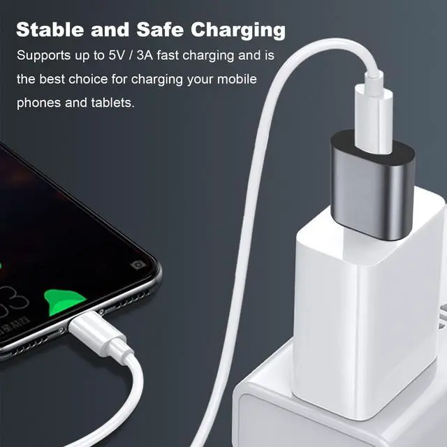 Alt view image 3 of 7 - USB Male to USB C Female Adapter (2 Pack), 10Gbps USB 3.1 to Type-C Extension Coupler Converter Extender Connector Support Fast Charging for PC, Laptop, Charger, Power Bank