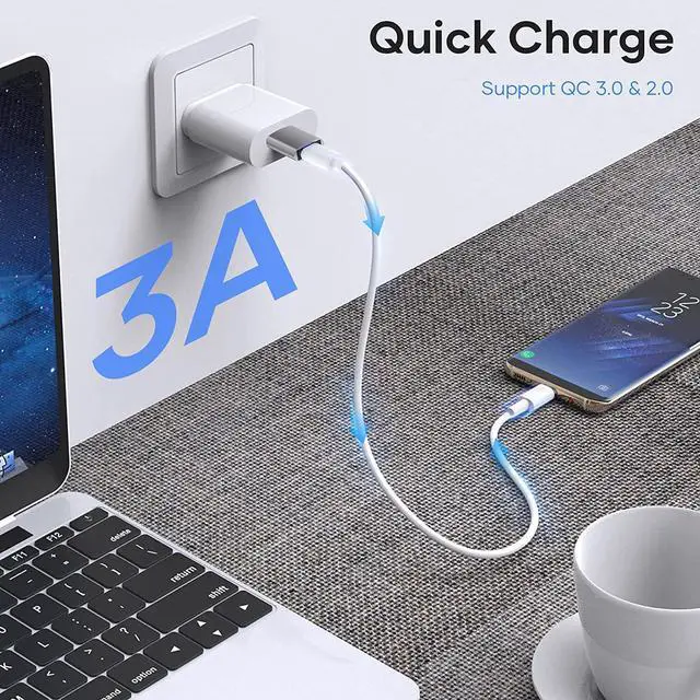 Alt view image 4 of 7 - 4 Pack USB C to USB Adapter (2 Pack) & USB to USB C Adapter (2 Pack), USB A to USB C 3.1 Adapter, Type C to USB Adapter Compatible with i-Phone Android Smartphones PC MacBook Pro Laptop Tablet (Gray)