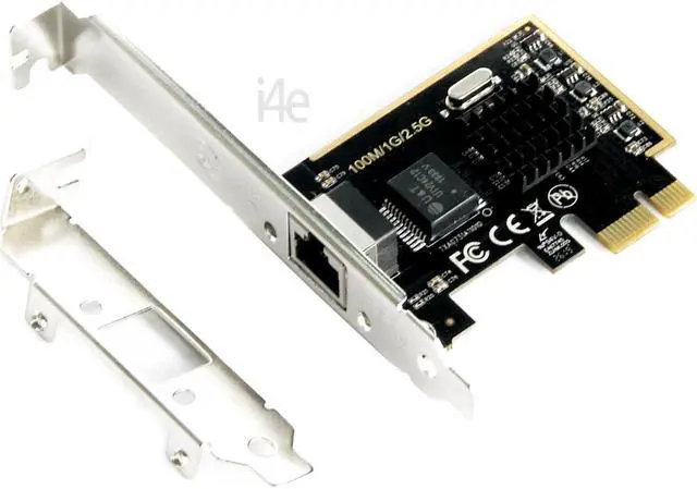 Main image of Realtek 8125 3000Mbps 2.5Gbps RJ-45 PCI-E Network Interface Card with Half Size Bracket for Small Form Factor Computers