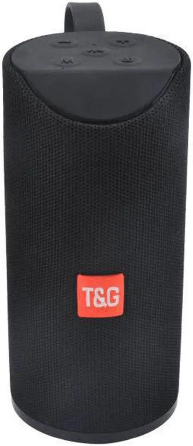 Main image of Outdoor Bluetooth Speaker Portable Wireless Mini BT Speakers Stereo Bass Soundbox Support TF Card And USB Disk Loudspeaker (Color: Black)