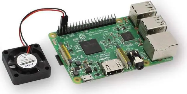 Alt view image 3 of 7 - Raspberry Pi Fan,Raspberry Pi Cooling Fan 30x30x7mm Brushless CPU Cooling Fan for Raspberry Pi 3 B+, Pi 3, Pi 2, Pi 1 B+, RetroFlag NESPI Case