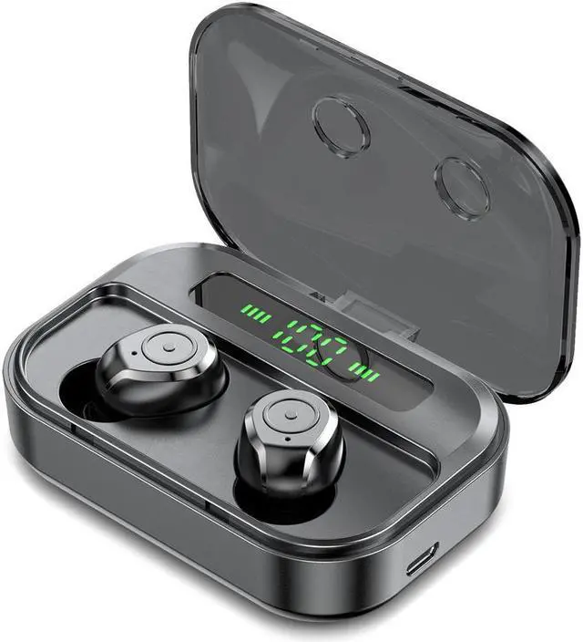 Main image of TWS Bluetooth 5.0 Earphones M7S Wireless Headphones Stereo Gaming Headset Mini Earbuds 1500mah charging Box Black