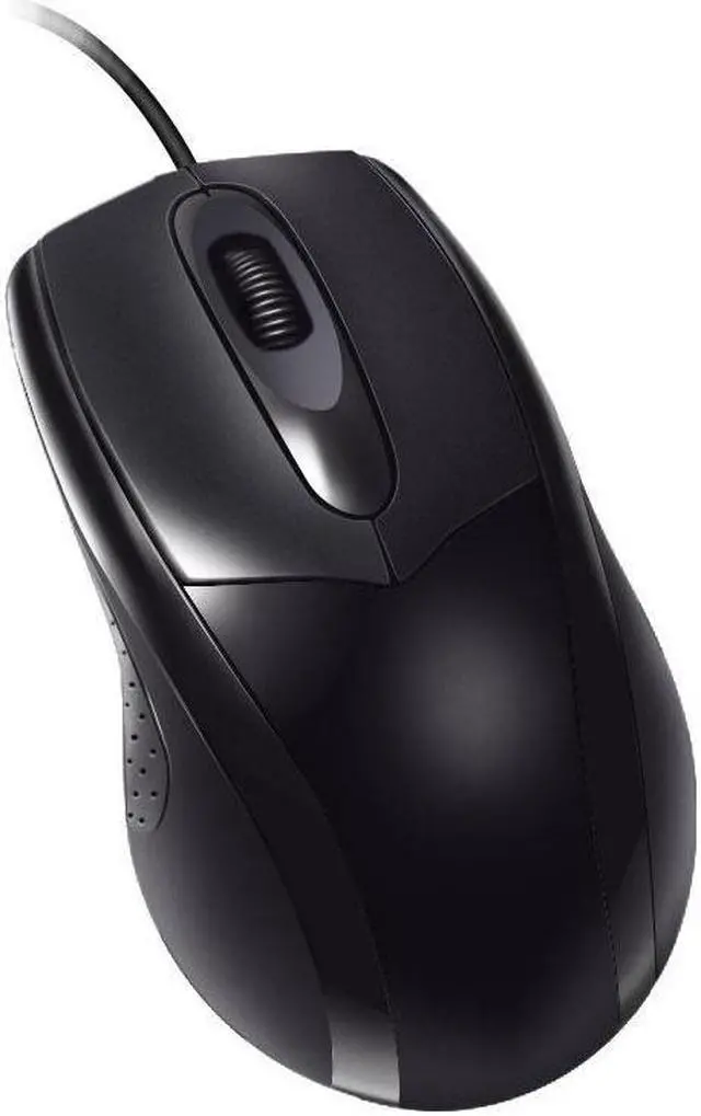 Alt view image 2 of 6 - PS/2 Plug Classic Wired Mouse 1200 DPI Adjustable Ergonomic Design Mice For Office And Game