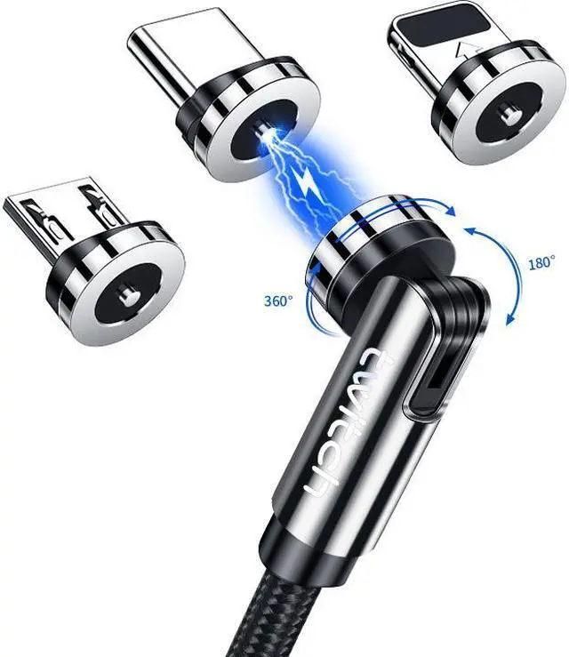 Main image of 1m/3.28ft Magnetic Micro USB Type C Lightning Cable Charger For iPhone 11 Xiaomi Huawei Magnet USB Fast Charging Cable Magnetic Charger 8iop