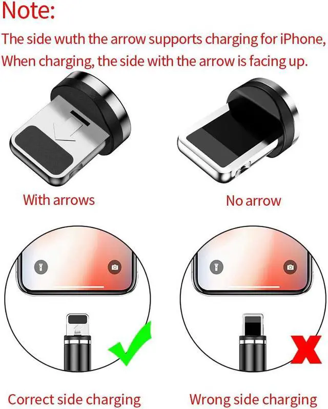 Alt view image 5 of 7 - 1m/3.28ft Magnetic Micro USB Type C Lightning Cable Charger For iPhone 11 Xiaomi Huawei Magnet USB Fast Charging Cable Magnetic Charger 8iop