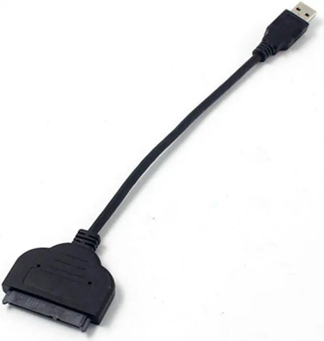 Alt view image 2 of 5 - SATA USB Adapter Cable SATA to USB3.0 Data Transfer Converter Support 2.5" SATA Hard Drive HDD SSD for Laptop