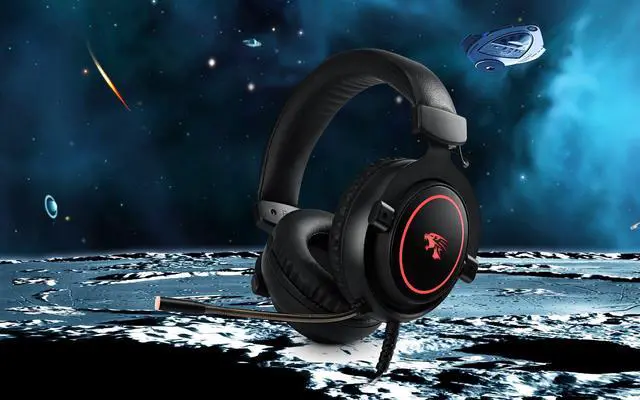 Alt view image 7 of 7 - USB 7.1 RGB Gaming Headset Earphone with LED light Noise Canceling Over-Ear Wired Gaming Headphone With 360 Degree Rotation Omnidirectional Microphone for PC Gamer(USB 2.0 Plug) 8iop