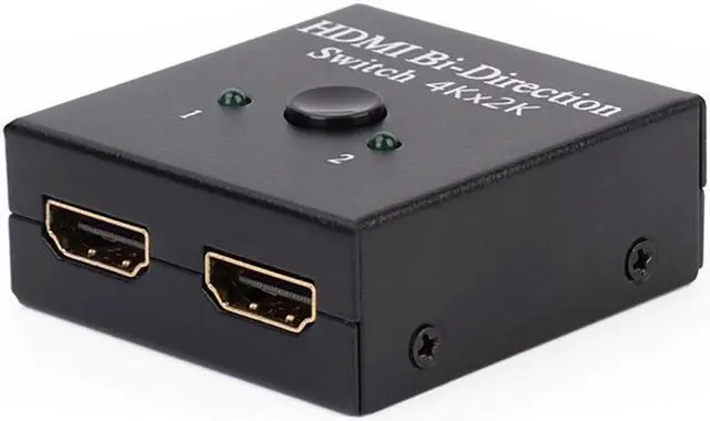 Main image of 4K HDMI Bi-Directional Switch Splitter Converters Full HD 1080P HDMI Video Two-way 1x2/2x1 Switcher One Key 1 in 2 Out Amplifier Splitter Adapter