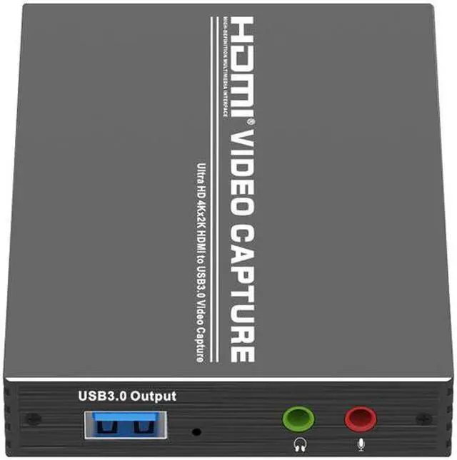 Alt view image 7 of 7 - HDMI 2.0 to USB3.0 Video Capture Card Dongle (Input 4K@60Hz MAX/Output 1080P@60Hz Max) with HDMI Stereo Audio Loopout for WiiU,Xbox 360/One,PS4,HDMI Camera,Game streaming, Video Conferencing,Live