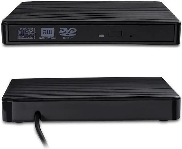 Alt view image 4 of 6 - 2021 New USB 3.0+Type C External DVD Burner Pop-up External CD Driver for 8cm 12cm CD, DVD, VCD Disc Desktop PC Laptop