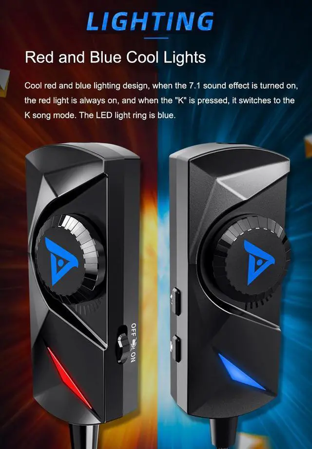Alt view image 6 of 7 - New Hot USB External Sound Card Audio Interface 3.5mm To USB2.0 7.1 Audio Game Computer Sound Card Adapter with Microphone for Laptop Headset USB 2.0 Sound Card