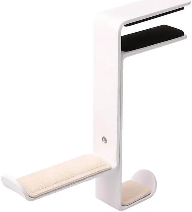 Main image of Aluminum Universal Headphone Hook Stand Headset Holder Desk Display Holder Headset Hang Rack Mount For Gamers Computer Desk Bracket