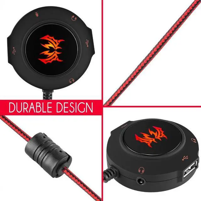 Alt view image 4 of 7 - USB 2.0 Sound Card HUB Stereo Headphones Microphone Adapter 3D Surround Sound External Audio Converter Independent Drive Free 7.1 Sound for PC Laptops PS4