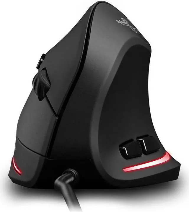 Main image of USB Wired Vertical Optical Gaming Mouse Ergonomic 4 Gears 3200 DPI 6 Buttons Gaming Mice for Laptop Desktop PC Computer eokCXOY