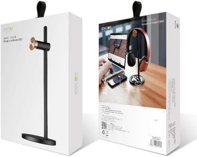 Alt view image 7 of 7 - Universal Headset Hook Holder Support Aluminum Alloy Headphone Stand Adjustable PC Gaming Headset Hanger Mount