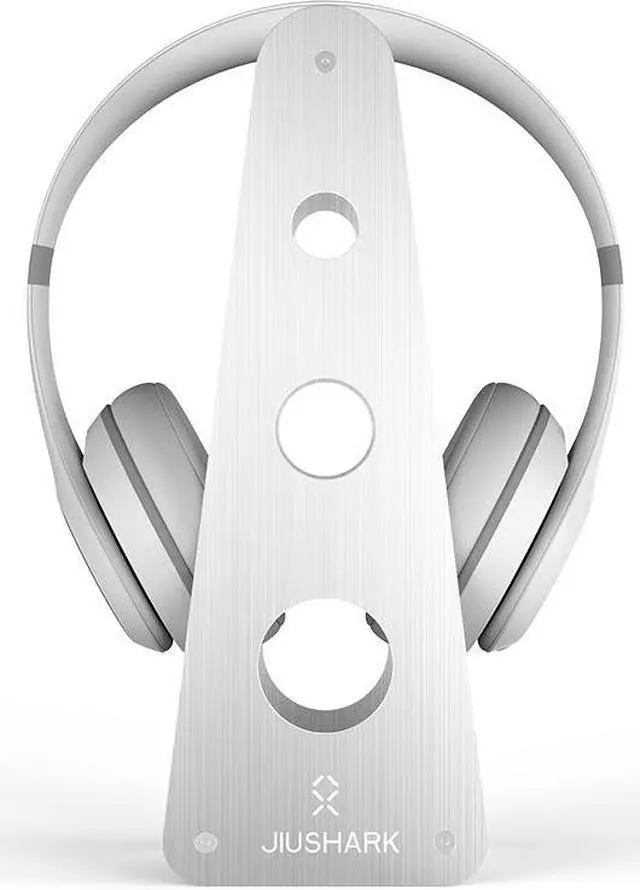 Alt view image 2 of 7 - Universal Aluminum Headset Stand Gaming Headphone Holder Supporting Bar for All Headphones Size Desktop PC Game Earphone Accessories