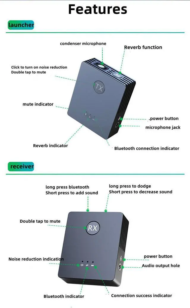 Alt view image 4 of 7 - USB Desktop Microphone 3.5mm Jack & 3 * USB Hub RGB Luminous And Flexible Drive-free Omni-directional Voice Video Karaoke Online Chat MIC For Computer And Conference