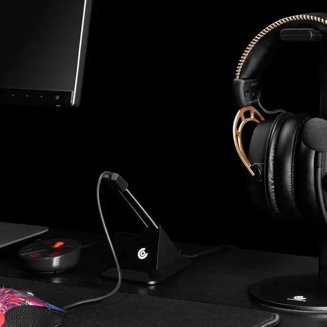Alt view image 6 of 7 - CASETHRONE Wired Mouse Cord Clamp 2.0 Gaming Mouse Cord Holder Clamp Cord Organizer Desktop Management Mouse Accessories