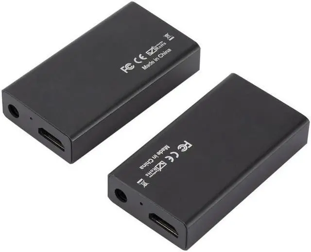Alt view image 2 of 5 - 1080P HDMI Extender 60 Meters HDMI LAN Ethernet Extender Signal Amplifier HDMI Over RJ45 CAT5e CAT6 Single Network Cable 60 Meters