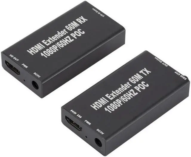 Main image of 1080P HDMI Extender 60 Meters HDMI LAN Ethernet Extender Signal Amplifier HDMI Over RJ45 CAT5e CAT6 Single Network Cable 60 Meters