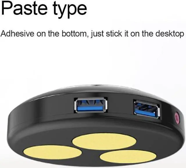 Alt view image 4 of 7 - Desktop PC Computer Case Power Switch Motherboard Power Supply Button with Extension Cord ON/OFF Dual USB Ports Audio Jack Power Reset Button for Internet Bar Push Button