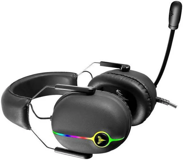 Alt view image 5 of 6 - RGB 7.1 USB Wired Headset Over-Ear Gaming Headphone With Microphone & Noise Cancellation