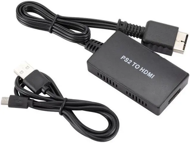Alt view image 2 of 5 - Playstation PS2 to HDMI Converter Adapter HD Link Cable for PS1/2/3 Support HDMI 480i, 576i, 480p,720P,1080P Output
