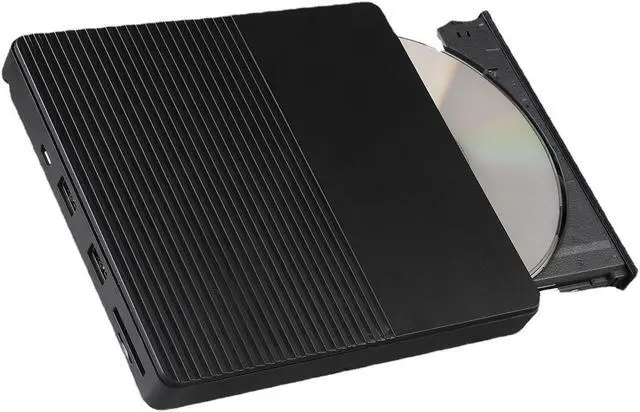 Alt view image 2 of 7 - USB 3.0 External Optical Drive Portable External Type-C CD Burner High Speed CD/DVD Player TF/SD Card Reader For Windows Linux eokCXOY