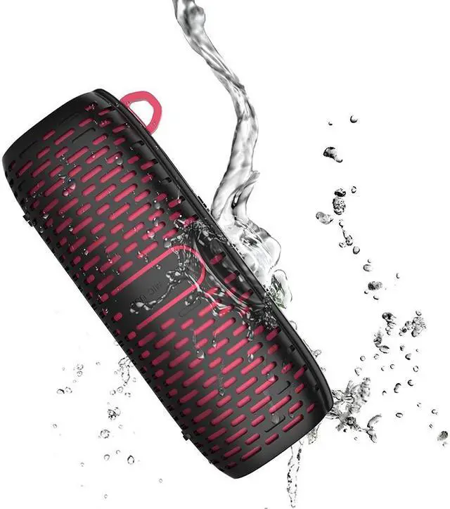 Alt view image 2 of 7 - Portable Wireless Bluetooth Speaker Amplifier Deep Bass Subwoofer Outdoor Loudspeaker IPX5 Waterproof Outdoor Boombox