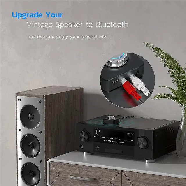 Alt view image 2 of 7 - Bluetooth 5.0 Audio Receiver 3D Stereo Music Wireless Adapter TF Card RCA 3.5mm 3.5 AUX Jack For Car kit Wired Speaker Headphone
