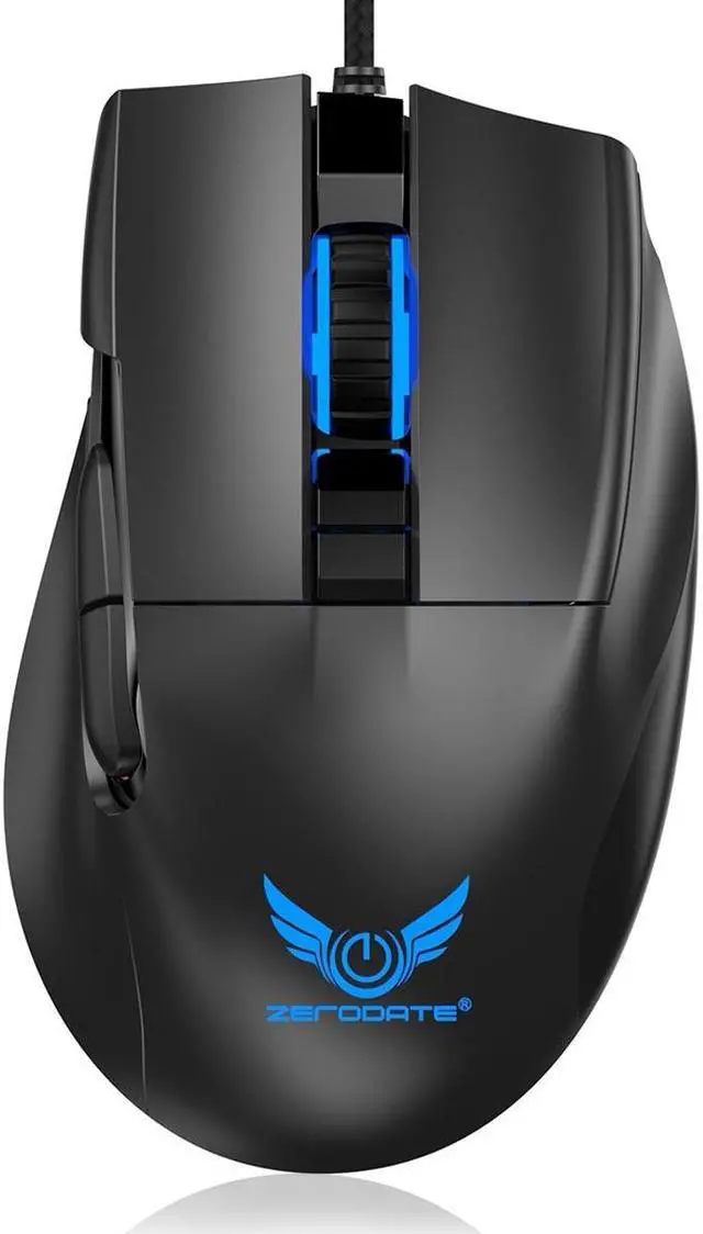 Alt view image 2 of 7 - Ergonomic RGB Gaming Mouse Macro Programming 7200DPI USB Wired Optical Mice eokCXOY