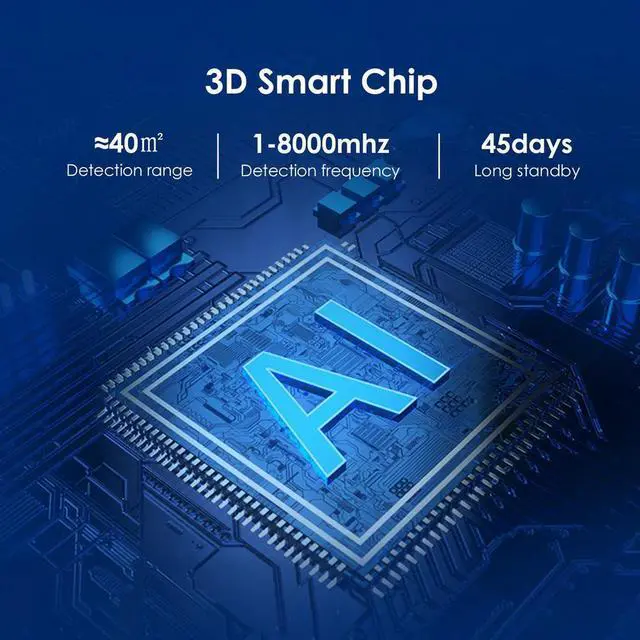 Alt view image 6 of 7 - Wireless RF Signal Detector Bug GSM GPS Tracker Mini Camera Finder Camera Infrared Scanning AI Standby Automatic Detection (Updated version)