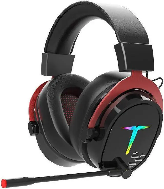 Alt view image 5 of 7 - Universal Wireless Headset with Microphone Game Bluetooth 5.0 Headset Wireless/Wired Computer Mobile Phone