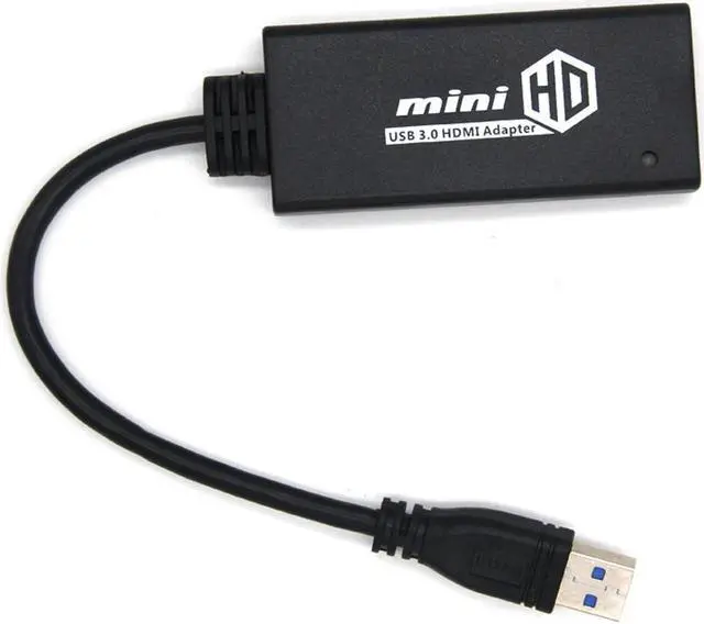 Alt view image 2 of 7 - External Video Graphic Card USB 3.0 to HDMI 1080P Adapter Converter USB3.0 HDMI Multi Monitor Display HDTV Adaptor
