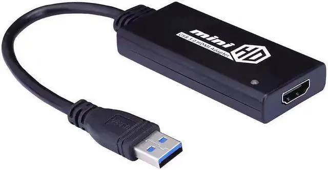 Alt view image 4 of 7 - External Video Graphic Card USB 3.0 to HDMI 1080P Adapter Converter USB3.0 HDMI Multi Monitor Display HDTV Adaptor