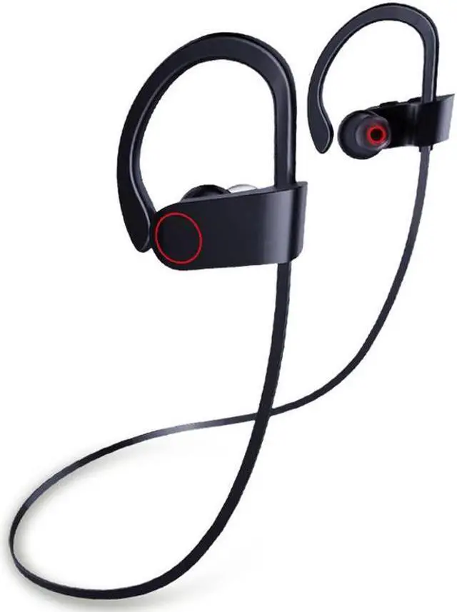 Alt view image 2 of 7 - IPX7 Waterproof Wireless Headset Sports Bass Wireless Bluetooth 5.0 Earphones With Microphone