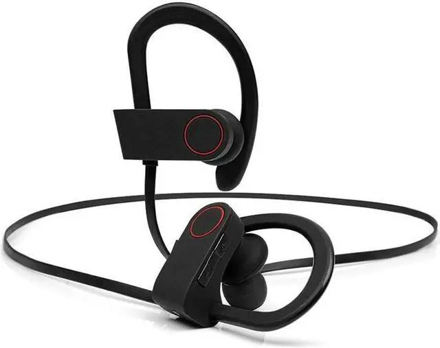 Alt view image 3 of 7 - IPX7 Waterproof Wireless Headset Sports Bass Wireless Bluetooth 5.0 Earphones With Microphone