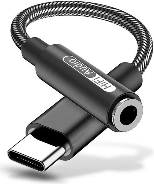 Alt view image 5 of 7 - 2 Pack USB Type C to 3.5mm Female Headphone Jack Adapter USB C to Aux Audio Dongle Cable Cord Realtek ALC5686 Chip
