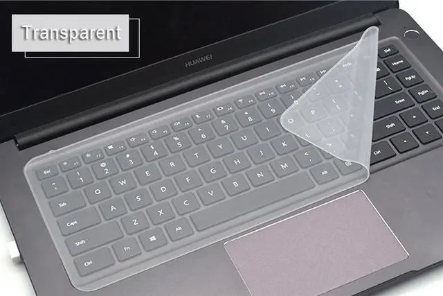 Alt view image 2 of 7 - Universal Laptop Keyboard Cover Protector 12-17 inch Waterproof Dustproof Silicone Notebook Computer Keyboard Protective Film