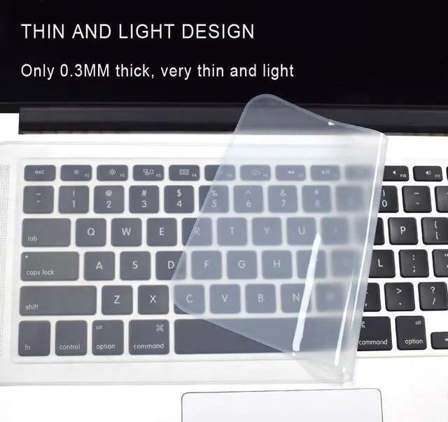 Alt view image 3 of 7 - Universal Laptop Keyboard Cover Protector 12-17 inch Waterproof Dustproof Silicone Notebook Computer Keyboard Protective Film