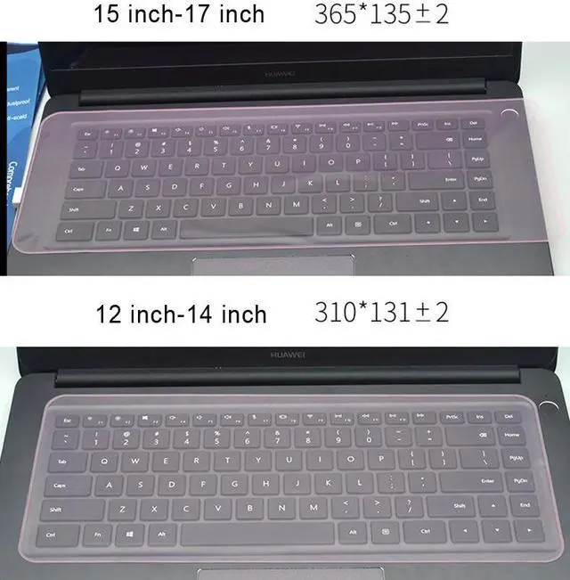Alt view image 7 of 7 - Universal Laptop Keyboard Cover Protector 12-17 inch Waterproof Dustproof Silicone Notebook Computer Keyboard Protective Film